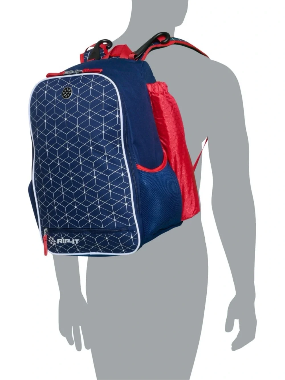 NWT Rip-It Game day Softball Backpack Red/Blue New